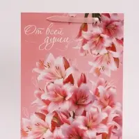 Пакет подарочный &laquo;От всей души&raquo;, 31&times;40&times;11.5 см