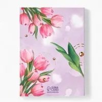 Ежедневник в мягкой обложке А6, 120 л "Чудесной весны"