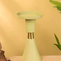 Подсвечник на 1 свечу текстурный "Оливковый" 10,5х10,5х19,5 см Подсвечник на 1 свечу текстурный "Оливковый" 10,5х10,5х19,5 см