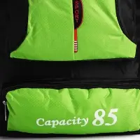Рюкзак туристический, 35 л, с увеличением, с карманами, Capacity 85, зелёный