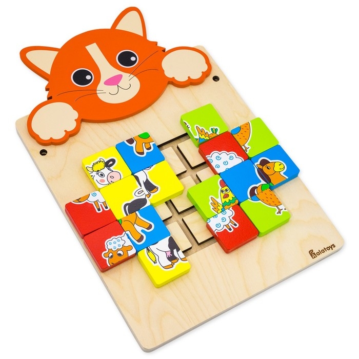 Настенная бизидоска «Котик» Настенная бизидоска «Котик»