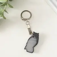 Брелок "Филин (барельеф)" 4,2 см