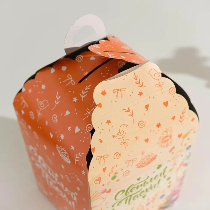 Коробка подарочная пасхальная &laquo;Светлой Пасхи с вербой!&raquo;, 17&times;17&times;26 см