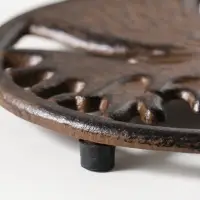 Сувенир чугун подставка "Лось" 16,5х16,5х1,5 см