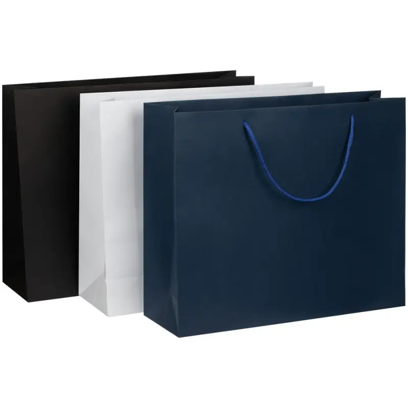 Пакет бумажный Arc L, синий