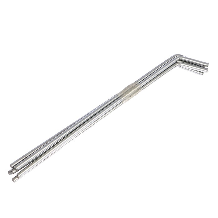 Ограждение декоративное, 18 × 300 см, 6 секций, пластик, терракотовое, «Дачник»