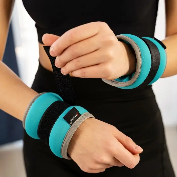 Утяжелители неопреновые ONLYTOP, 2 шт. &times; 0.5 кг, цвет мятный