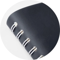 Ежедневник датированный 2026 IF 14х20см 160л, на спир, Basic I1751emb/black