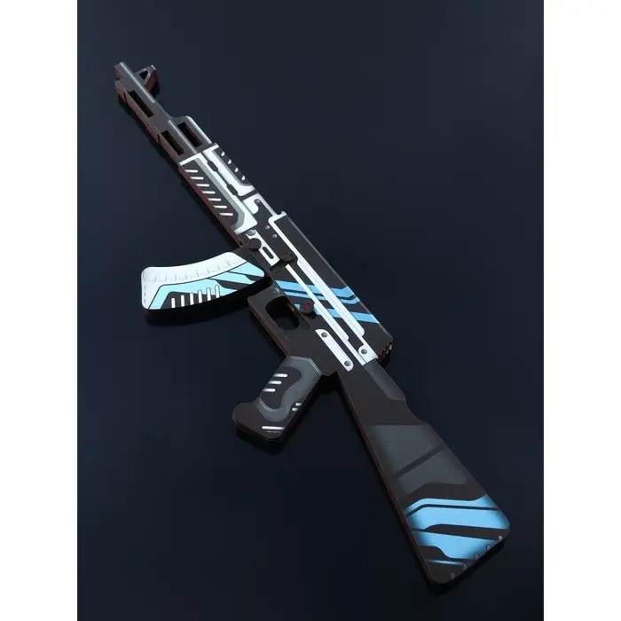 Набор сувенирное оружие «Геометрия», автомат, пистолет, нож охотничий, 3 шт Набор сувенирное оружие «Геометрия», автомат, пистолет, нож охотничий, 3 шт