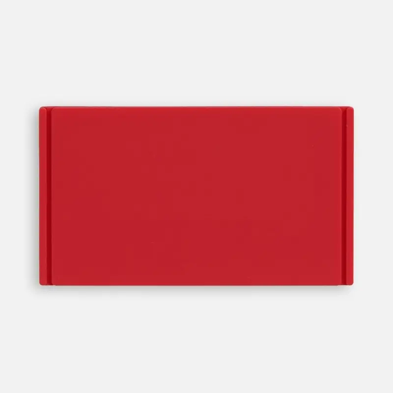 Лейбл из ПВХ Dzeta, M, красный