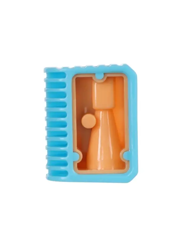 Набор точилок &laquo;Пастель&raquo;, 5 штук, ребристая, МИКС