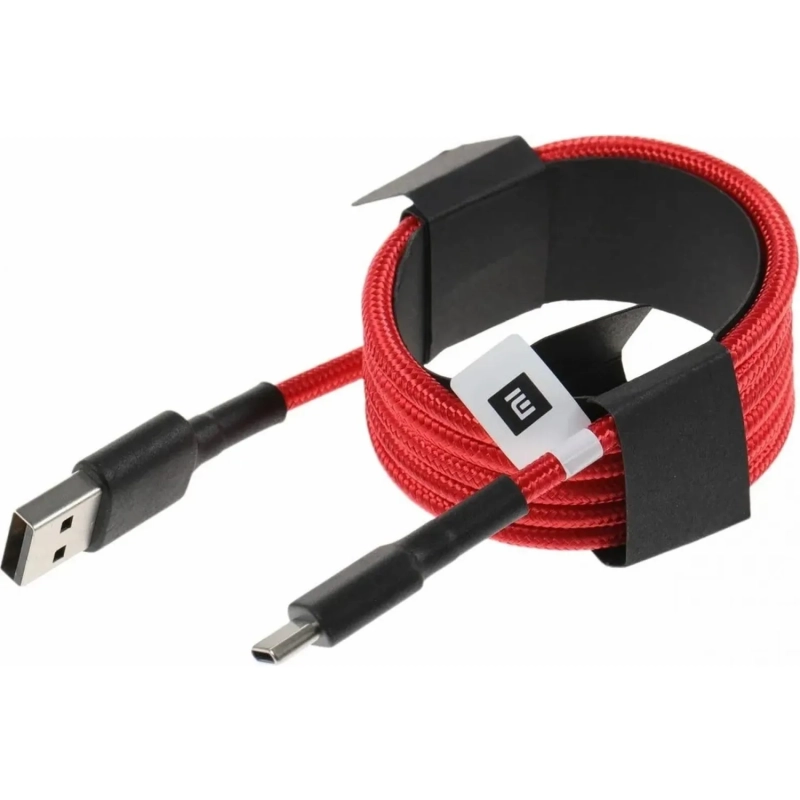 Кабель Xiaomi SJV4110GL Mi Braided USB Type-C Cable Red 100cm