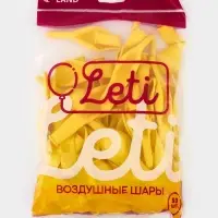 Воздушные шары латексные 6" &laquo;Линколун&raquo;, жёлтый, набор 50 штук