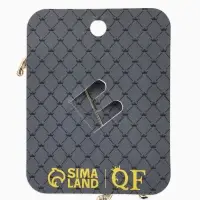 Брошь &laquo;Кошка&raquo; с зонтом, цветная в золоте