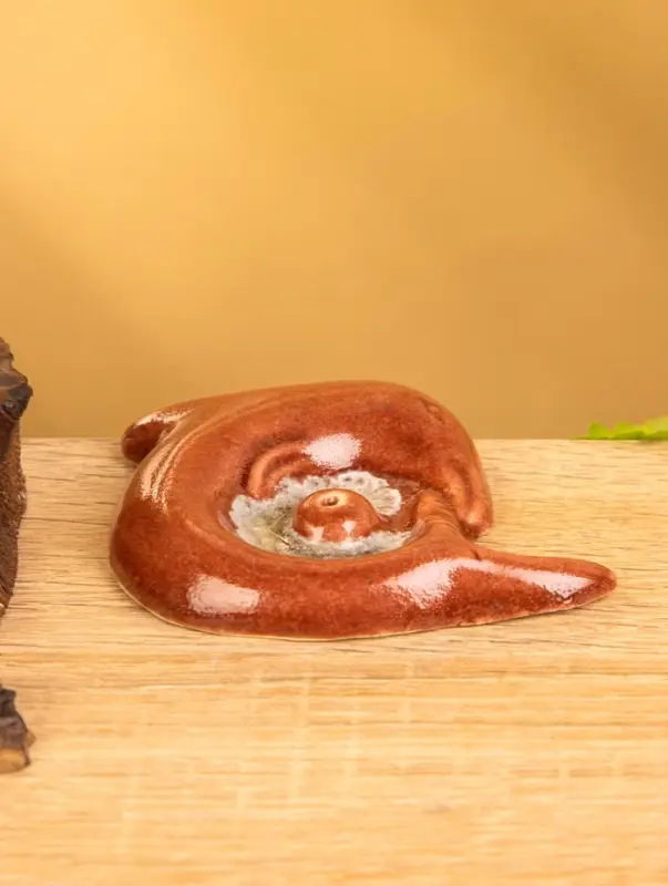 Подставка под благовония «Дельфин», 7×8×1.5 см, керамика Подставка под благовония «Дельфин», 7×8×1.5 см, керамика