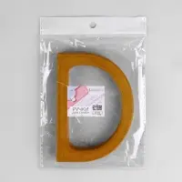 Ручки для сумки деревянные, 11.7&times;8.2 см, 2 шт., коричневые