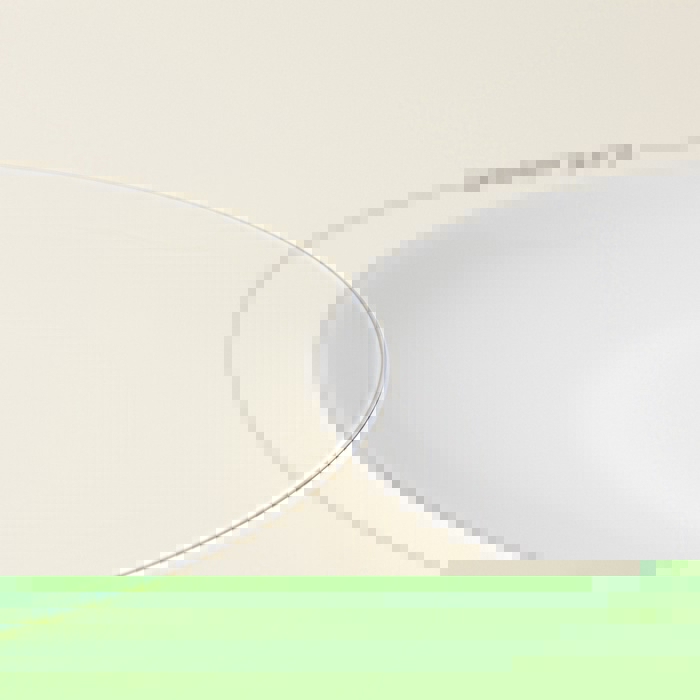 Тарелки SL Home «Каскарон», d=27 см, набор 2 шт, костяной фарфор, белые