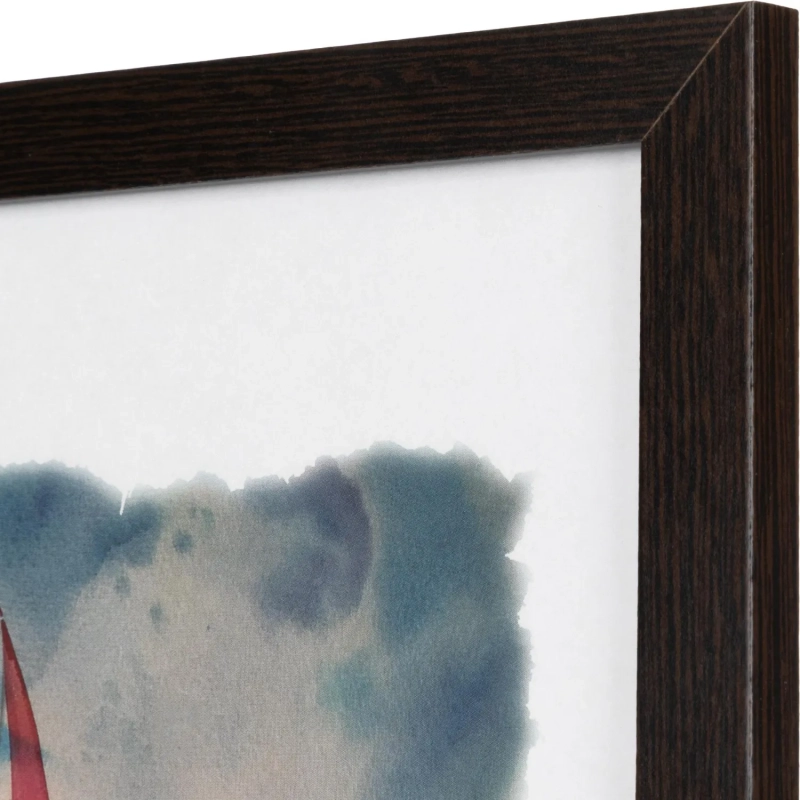 Рамка формат А 4 цвет венге со стеклом МДФ 105