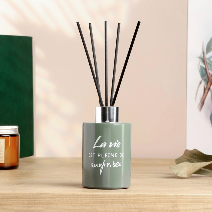 Набор в клетке Набор в клетке "Love home" диффузор 100 мл и свеча 6х7 см, орхидея