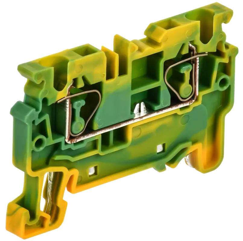 ARMAFIX Клемма пружинная CX4 PE 4мм2 проходная заземляющая IEK