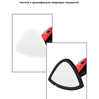 Паровая швабра с насадками КТ-1017 (2 в 1) - 1300 Вт Паровая швабра с насадками КТ-1017 (2 в 1) - 1300 Вт