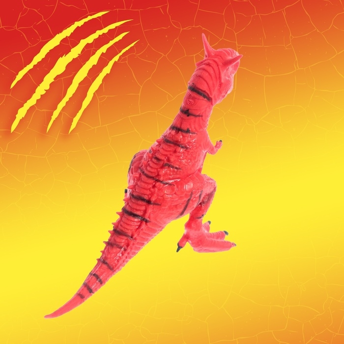 Фигурка животного тянущаяся «Динозавр», МИКС Фигурка животного тянущаяся «Динозавр», МИКС