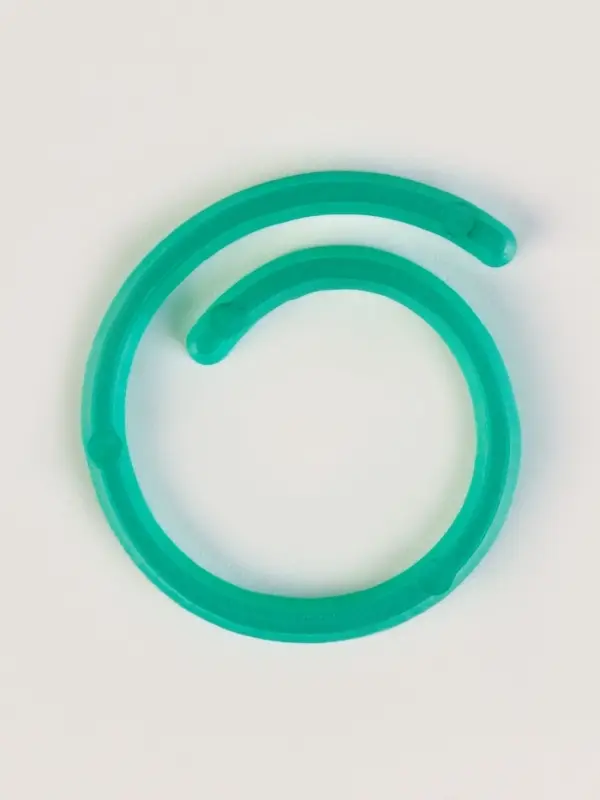 Скрепки садовые для подвязки растений, в наборе 50 шт., пластик, зелёные, Greengo