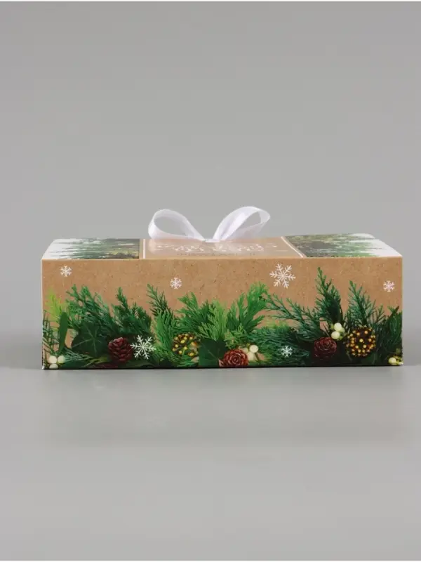 Коробка подарочная новогодняя складная &laquo;Мечты сбудутся&raquo;, 16.5&times;12&times;5 см