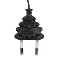 Удлинитель для комнатных гирлянд, 5 м, тёмная нить, УМС-вилка