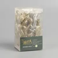 Гирлянда &laquo;Занавес&raquo; 2&times;3 м, роса, IP20, серебристая нить, 450 LED, свечение тёплое белое, 8 режимов, 220 В