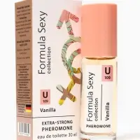 Туалетная вода женская с феромонами Formula Sexy collection Vanilla U109, 30 мл