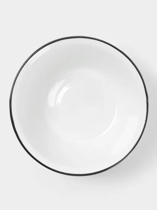 Миска 4 л белая (без декора)