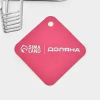 Мыльница 2-х ярусная на липучке Доляна, 2 крючка, 14.5&times;10&times;21 см, хром