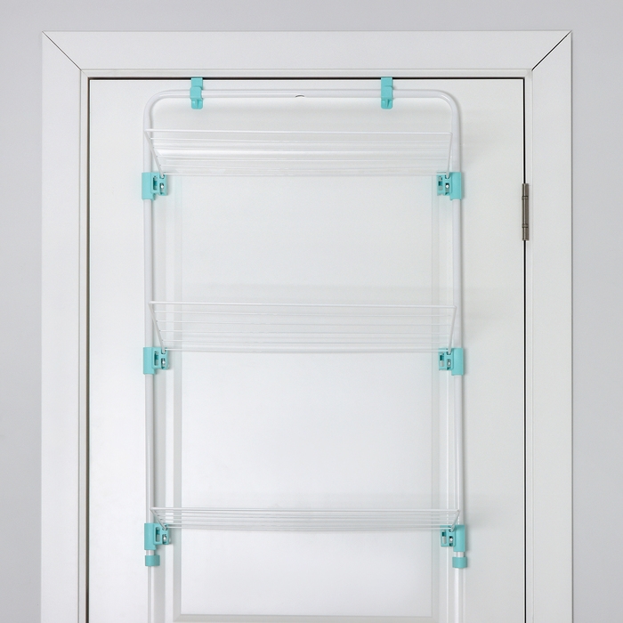 Сушилка для белья навесная, рабочая длина 11 м, цвет белый Сушилка для белья навесная, рабочая длина 11 м, цвет белый