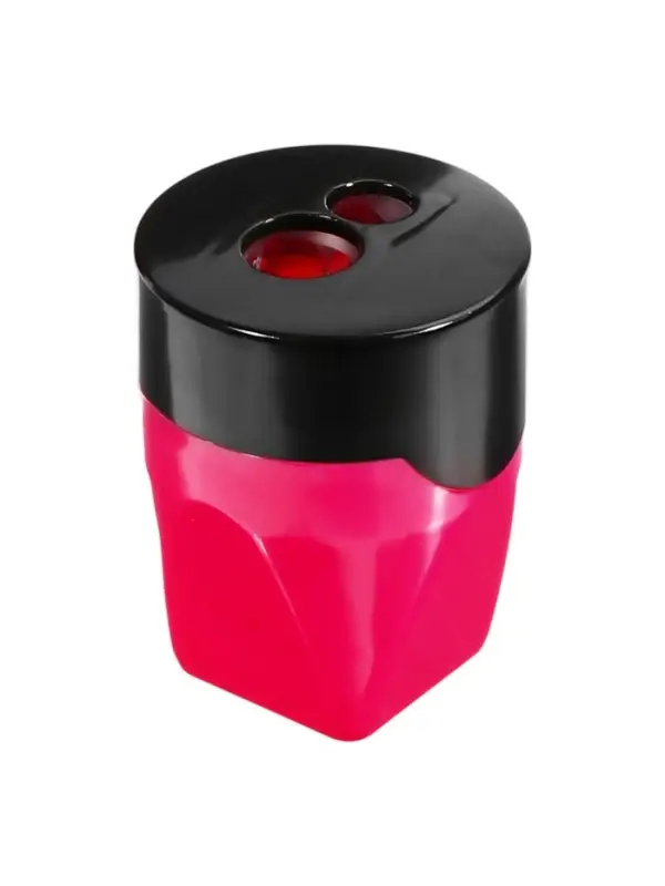 Точилка Calligrata &laquo;Классика&raquo;, двойная, с контейнером, МИКС