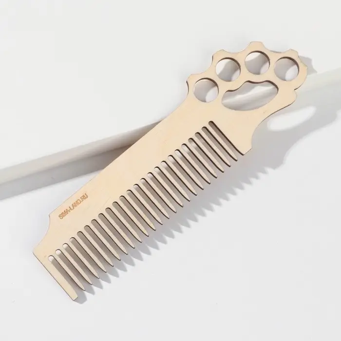 Расческа для усов и бороды «Сила, Мощь» Расческа для усов и бороды «Сила, Мощь»