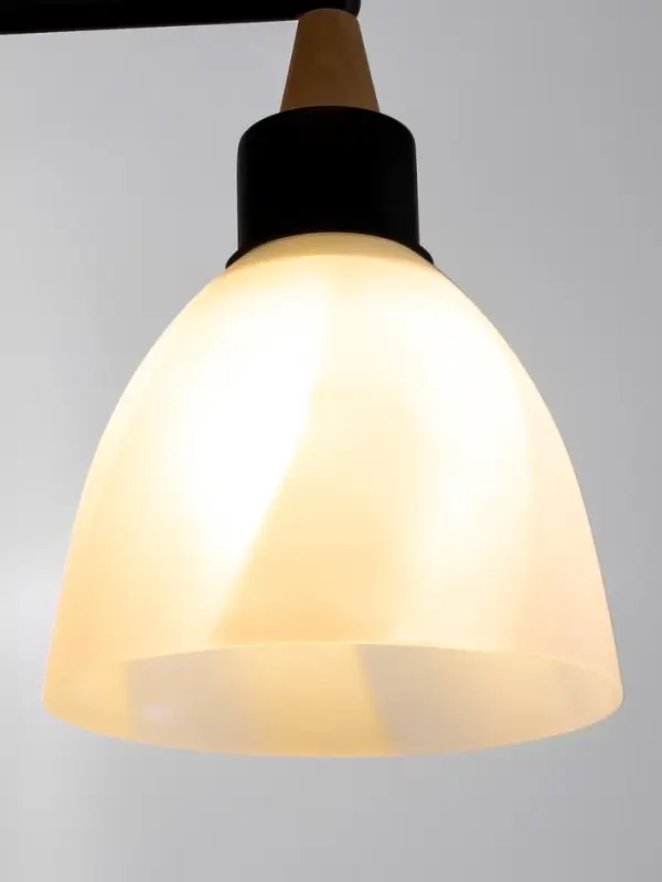 Плафон BayerLux &laquo;Этюд&raquo;, E27, 14&times;14&times;12 см, абажур d=14 см, стекло, белый