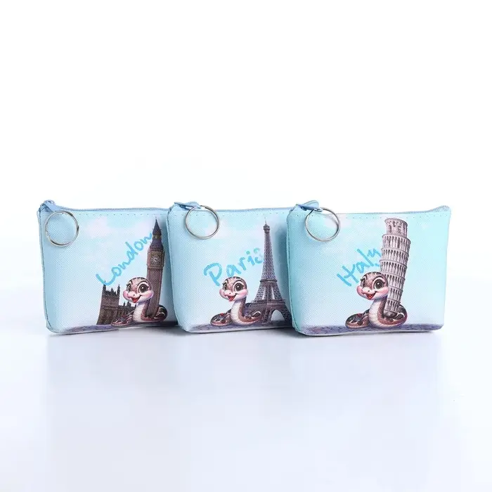 Кошелёк детский &laquo;Змейки&raquo;, маленький, монетница, МИКС