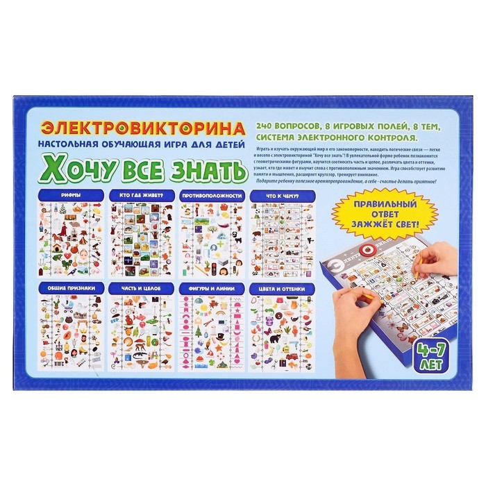 Электровикторина «Хочу всё знать» Электровикторина «Хочу всё знать»