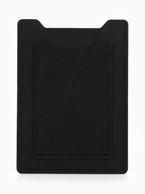 Обложка 3в1 для автодокументов, СТС, права, карта, 9&times;0.3&times;12.5 см, чёрная