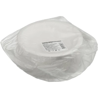 Тарелка одноразовая биоразлагаемая D=180 мм, 50шт/уп (138657)