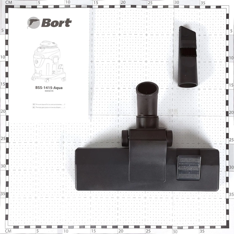 Пылесос строительный BORT BSS-1415-Aqua (93410174)