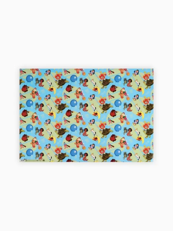 Бумага упаковочная глянцевая &laquo;Добрые мультики&raquo;, 70&times;100 см