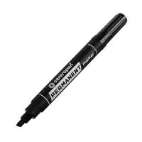 Маркер перманентный Centropen 8576, чёрный, узел 5.0 мм, линия 1-4.6 мм