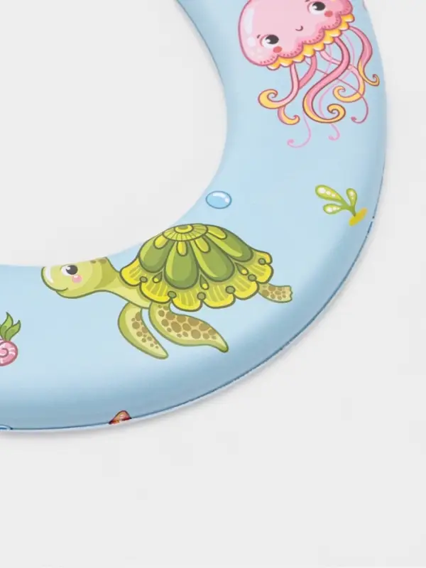 Сиденье для унитаза детское 29х27,5х5 см Сиденье для унитаза детское 29х27,5х5 см "Морские жители"