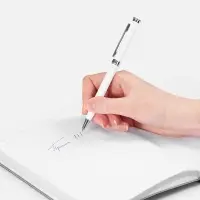 Ручка шариковая Finn Chrome, белая Ручка шариковая Finn Chrome, белая