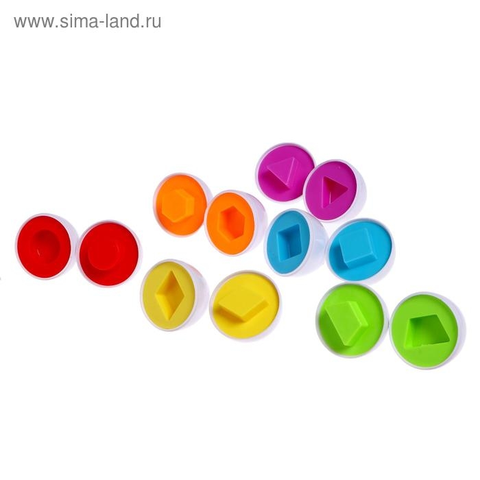 Развивающая игрушка «Яйца», сортер, набор 6 шт., цвета МИКС Развивающая игрушка «Яйца», сортер, набор 6 шт., цвета МИКС