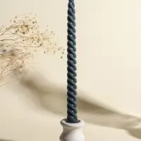 Набор свечей витых, 2х25 см, 4 шт, палитра серого 25,5х8,8х2,4 см Набор свечей витых, 2х25 см, 4 шт, палитра серого 25,5х8,8х2,4 см