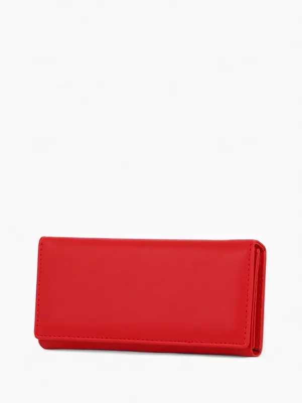 Кошелек жен 06-01-01 Июнь2523, 19*3*10см, 3 отд+отд/молн, д/карт, д/монет, на магните красн Кошелек жен 06-01-01 Июнь2523, 19*3*10см, 3 отд+отд/молн, д/карт, д/монет, на магните красн