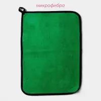 Салфетка для уборки Доляна &laquo;Суперплотная макси&raquo;, микрофибра, 30&times;40 см, МИКС